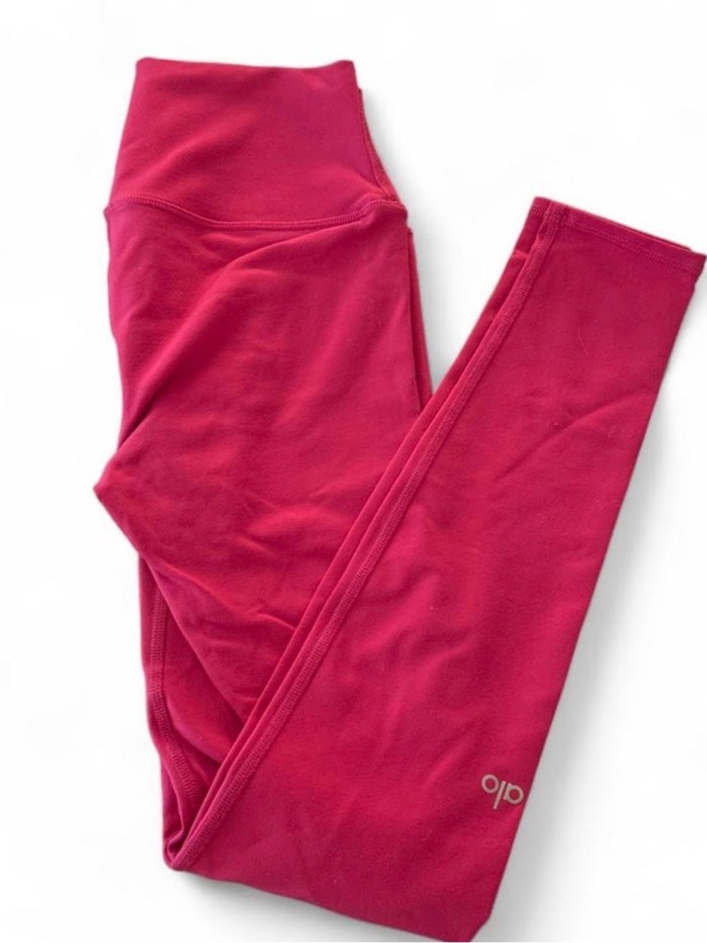 ALO Yoga Magenta High-Waist Leggings